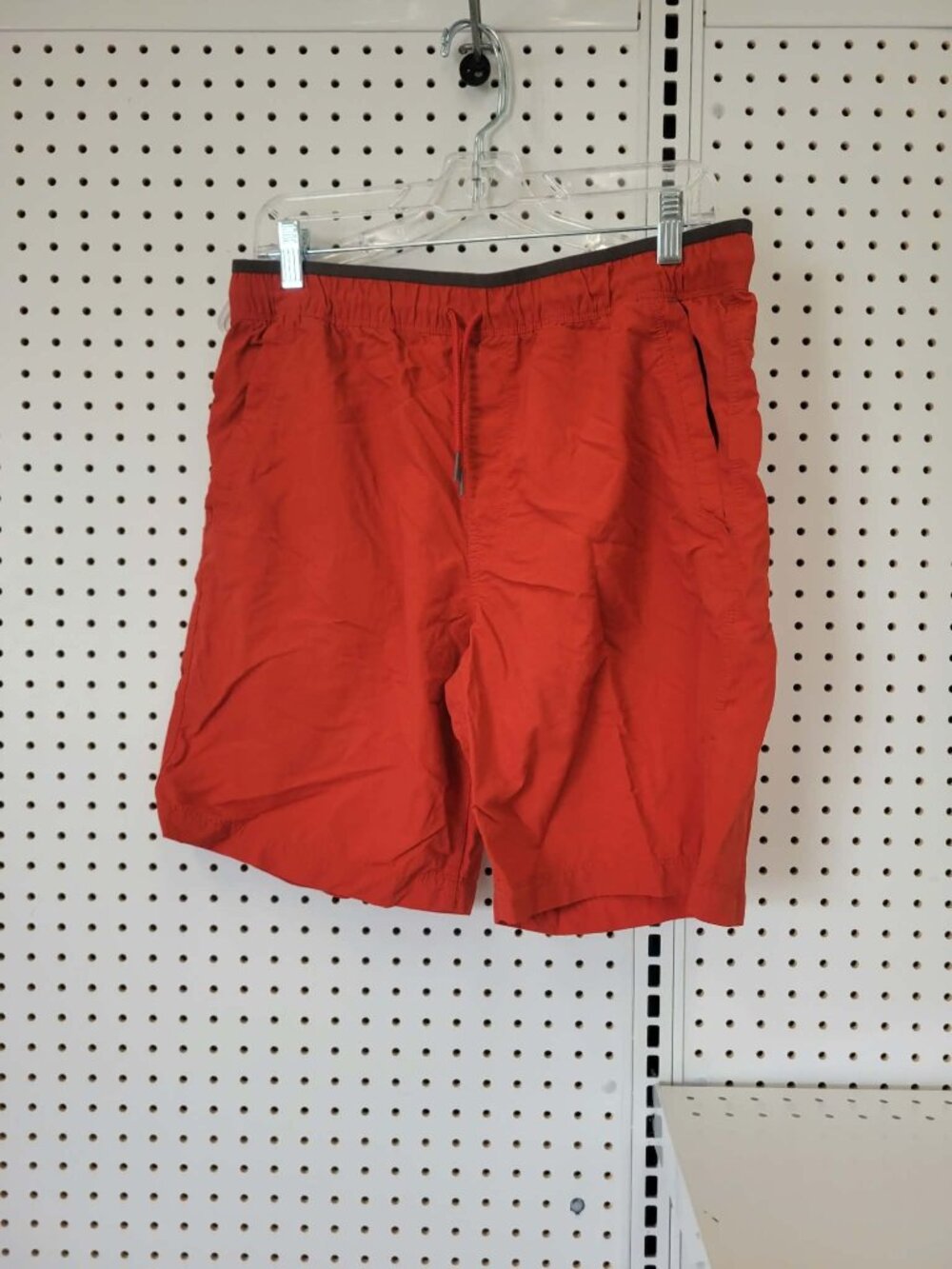The North Face Mens Red Shorts M Elastic Waist Lightweight